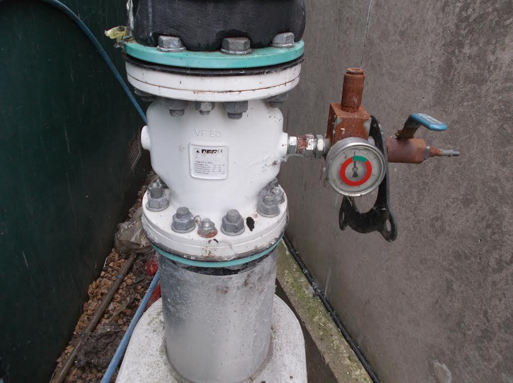 pressure release valves flanged