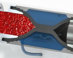 pinch valve shut off