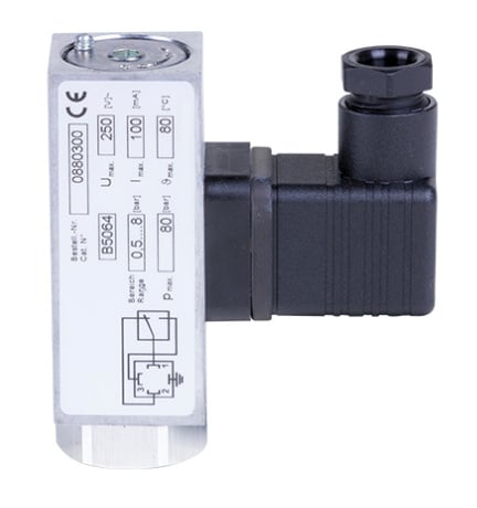 pinch valve accessories pressure switch