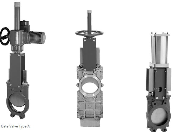 AKO knife gate valves