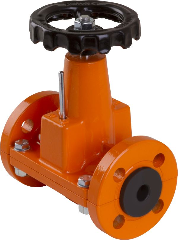 DN20 hand operated pinch valve