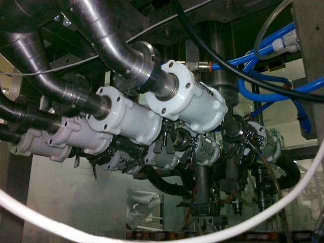 VMP Pinch Valves in use to produce jam