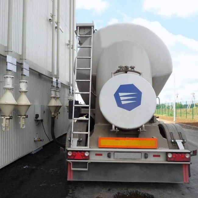 Pinch Valves used for filling tankers