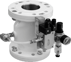 Accessories assembled to Pinch Valve