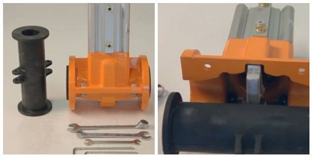 OV Normally Closed Pinch Valve re-sleeve