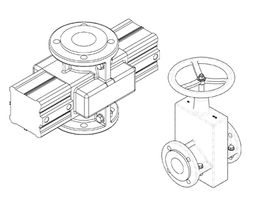OV pinch valves CAD data