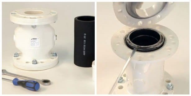 VF Pinch Valve re-sleeve