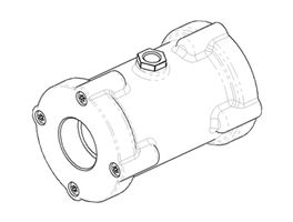 VMP pinch valves CAD