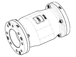 VT tanker pinch valve CAD drawings