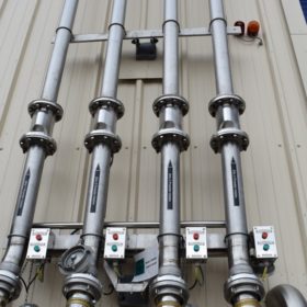 VMC80 pinch valves filtration system VMC Stainless Steel Brewery Valves