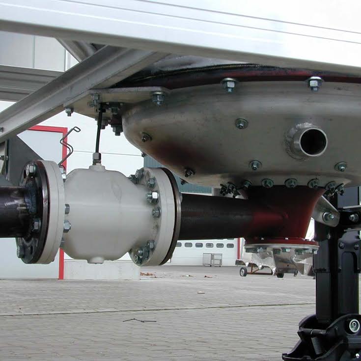 shutoff valve for silo