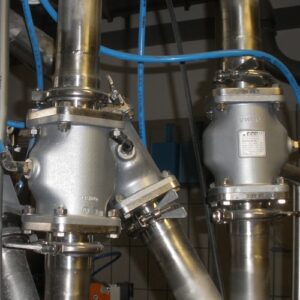 VMC Pinch Valves with tri-clamp connections