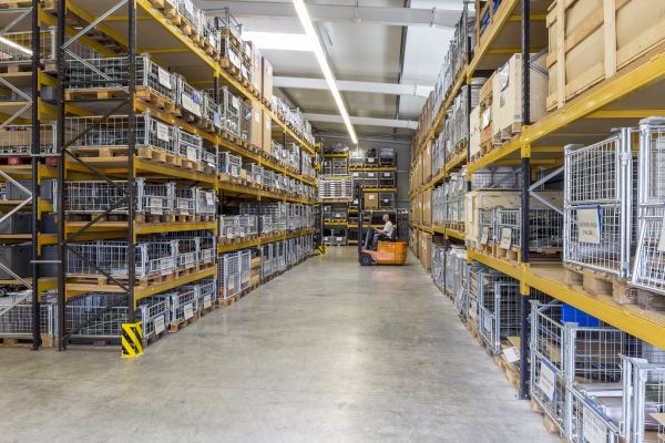 AKO pinch valves warehouse