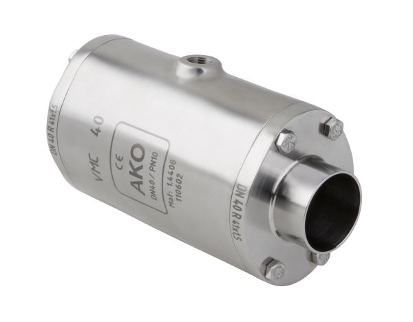 VMCE Pinch Valve with weld-on ends VMCE shutoff Valve with weld-on ends