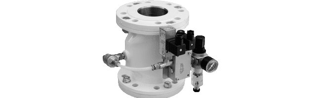 Accessories assembled to Pinch Valve