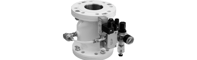 Accessories assembled to Pinch Valve