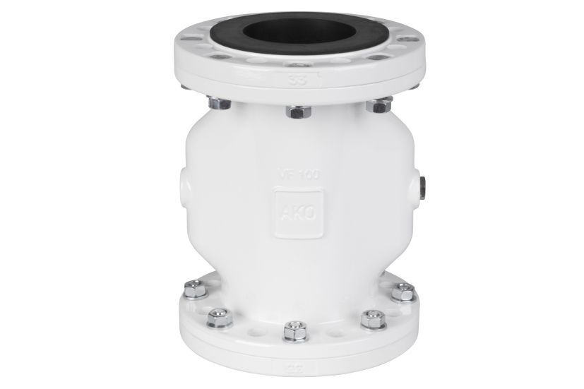 VF type Pinch Valve with flanged sleeve