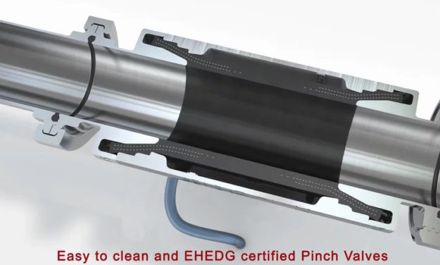 VMCE aseptic Pinch Valve