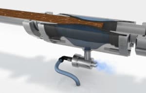 The soft seated valve is designed to close in a lip shape