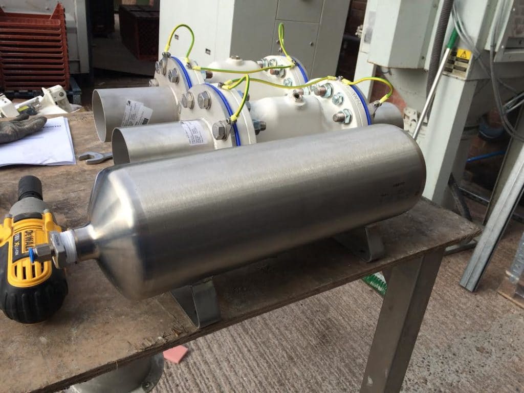 pneumatic shut off valves for flour