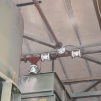 VF pinch valves in-line valves for sand foundry