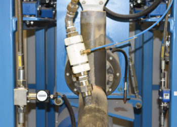 VM hose valve for epoxy resin