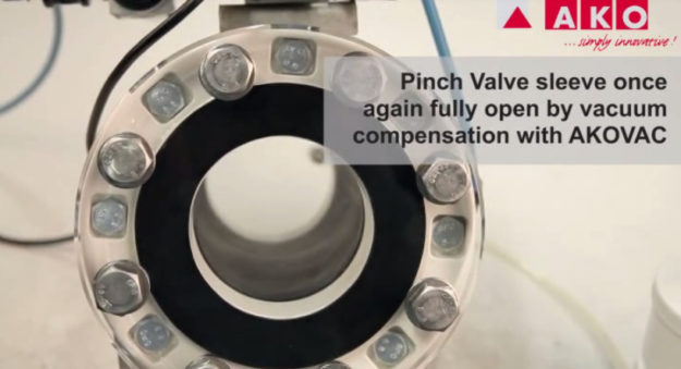pinch valve vacuum