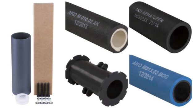 flexible hose with valves