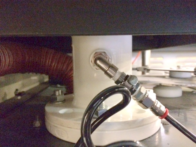 valve for plastic pellets