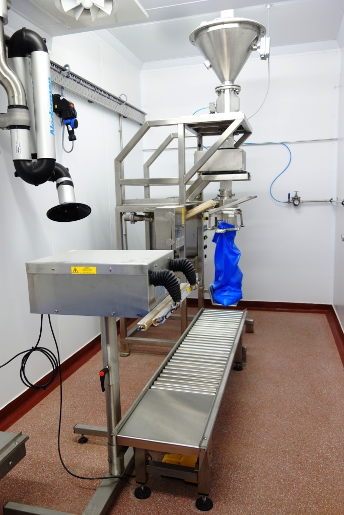 valve for sack filling