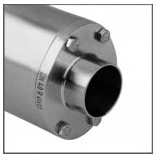 Weld-on pinch valve end connections