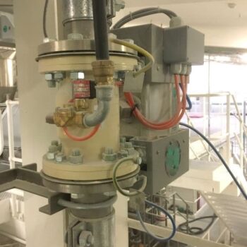 pinch valve for sugars, salts, fat