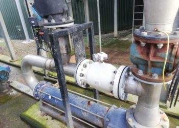 AKO valve for waste water protecting pump from over pressurising