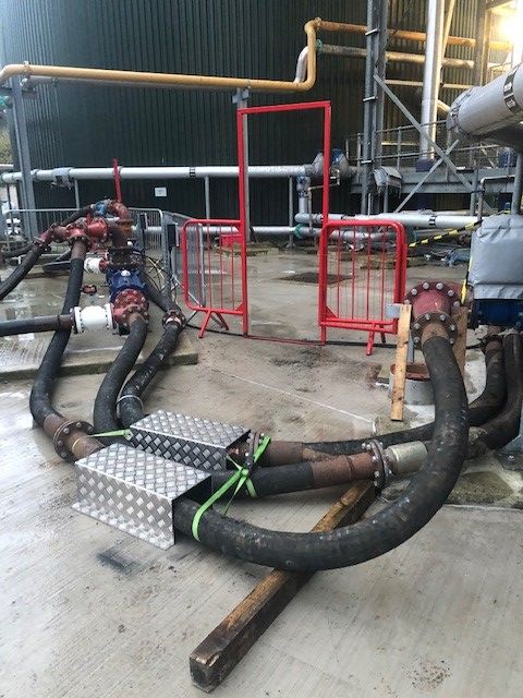 AKO valves on waste water plant AKO valves for waste water plant