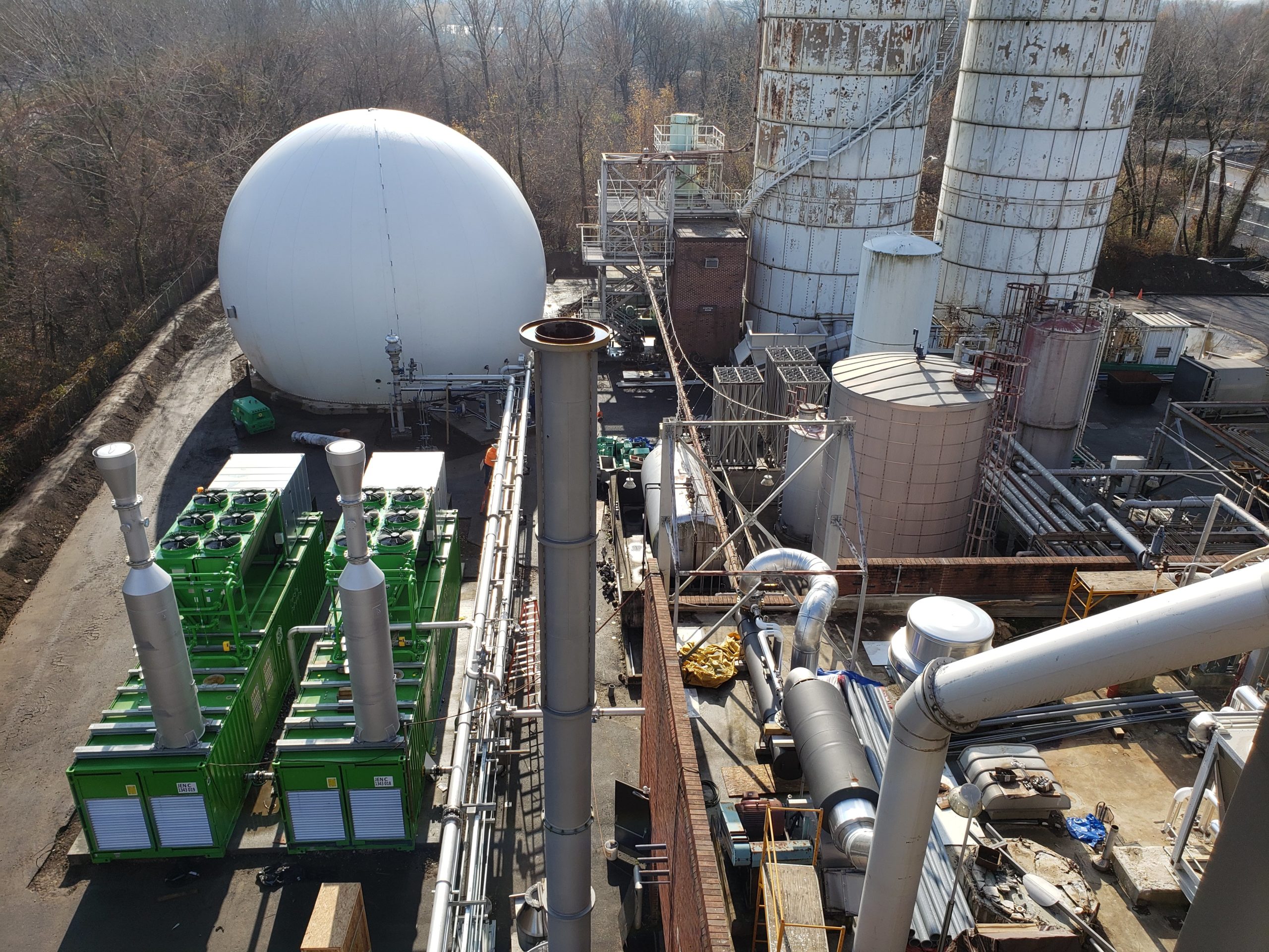 food waste recycling plant