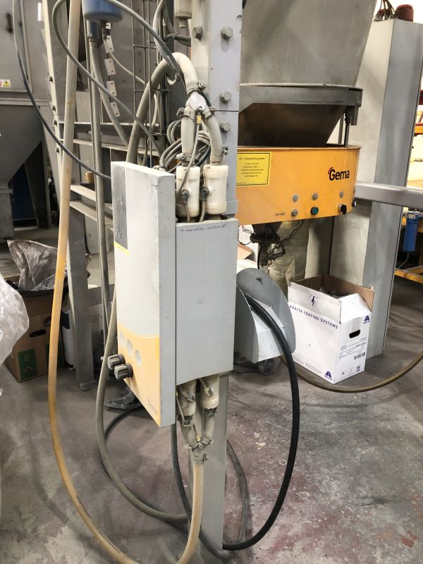 spray powder coating machine spray powder coating machine with valves