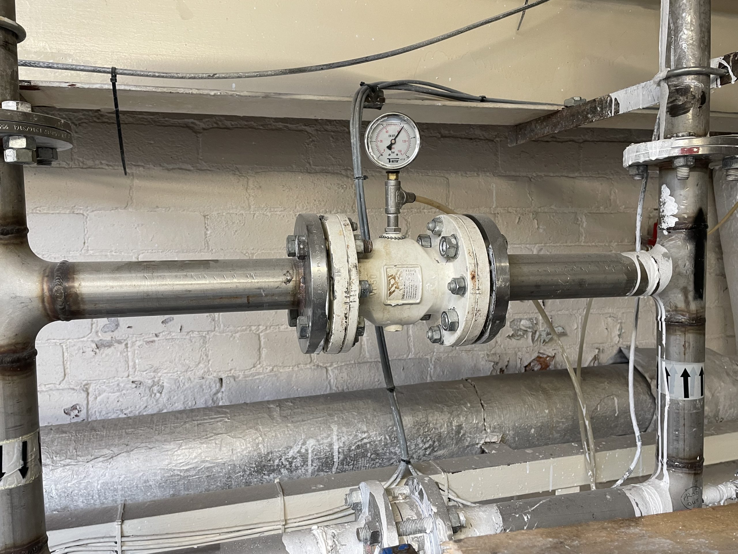 valve for calcium stearate