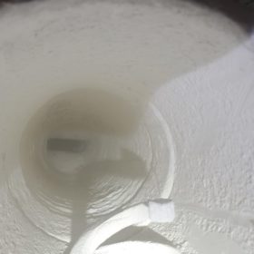 Lime prep tank 1 pinch valve valve for turning waste into energy