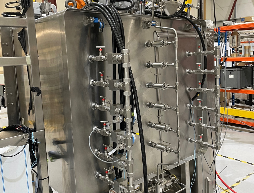 pinch valves for pharmaceutical tray dryer