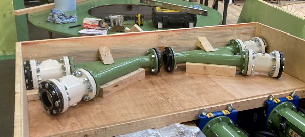 pinch valves prior to installation pinch valves prior to installation