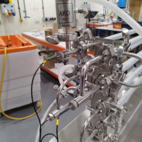 valve for liquid food with suspended solids valve for liquid food with suspended solids