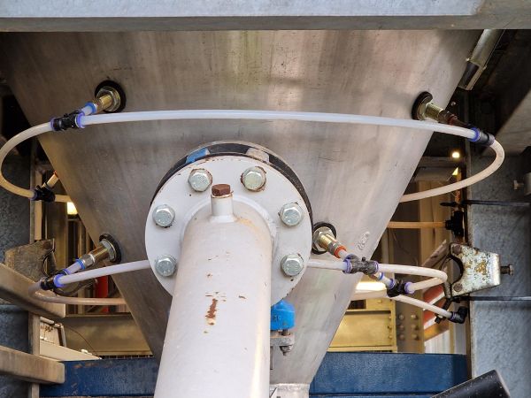 aerators for biomass dust