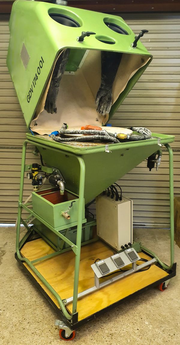 valve for aqua blast machine