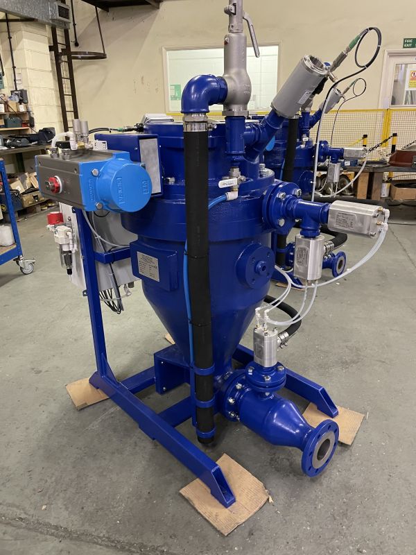 dense phase pneumatic conveying system