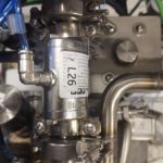 valve for train toilet waste