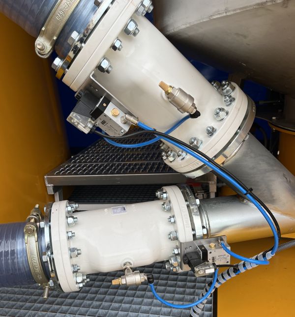 valves for bentonite slurry handling system
