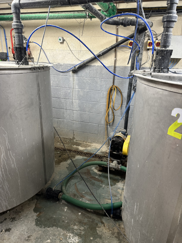 slurry valve for ceramic fibre