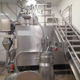 pharmaceutical valve on machine