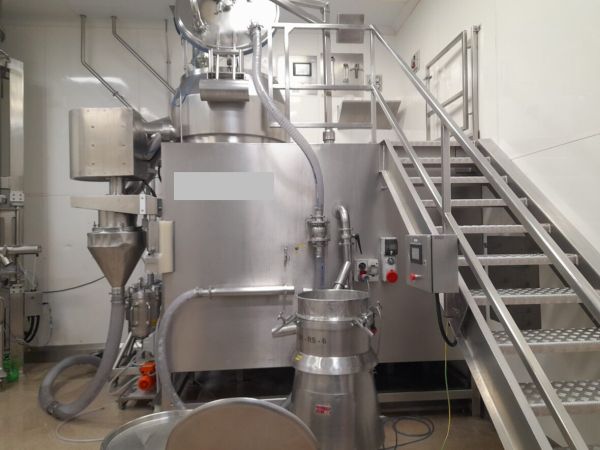 pharmaceutical valve on machine