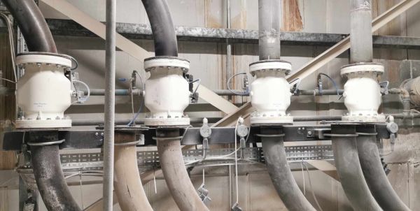 valves for flour packing